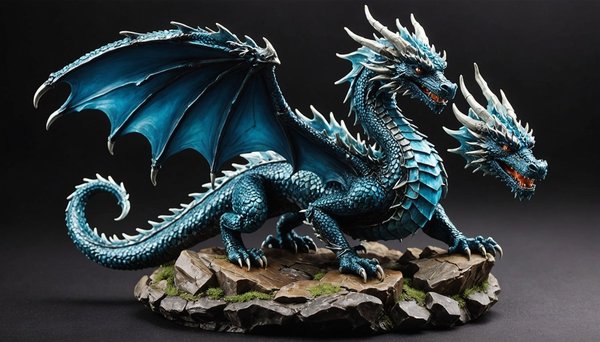 Figurine dragon tempête : un bijou pour les fans de dragons