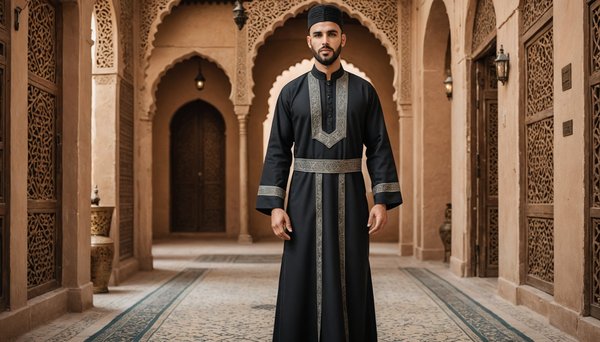L'élégance de l'abaya marocaine pour homme : un choix raffiné